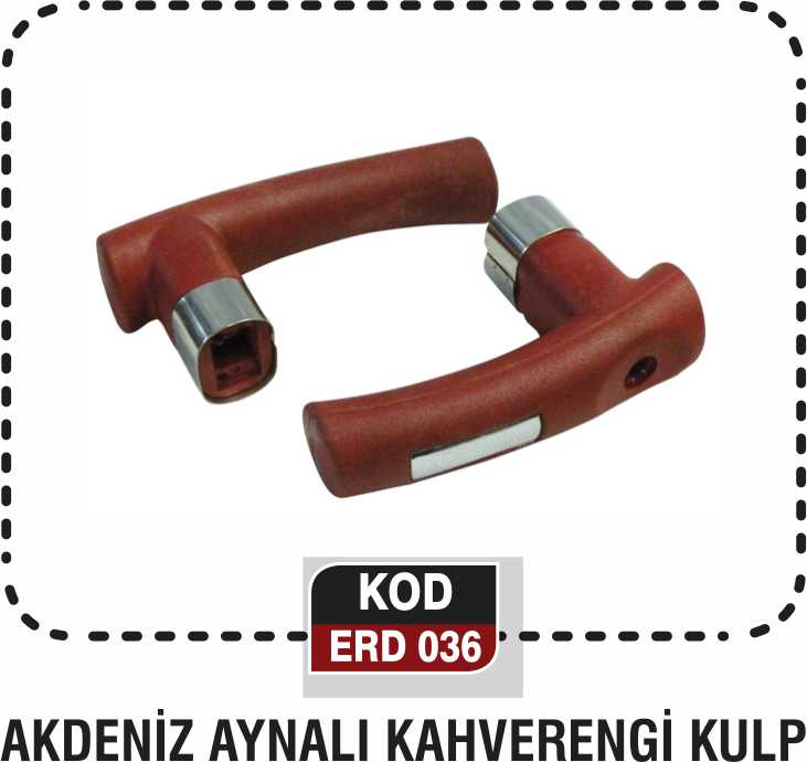 AKDENİZ AYNALI KAHVERENGİ KULP ERD 036